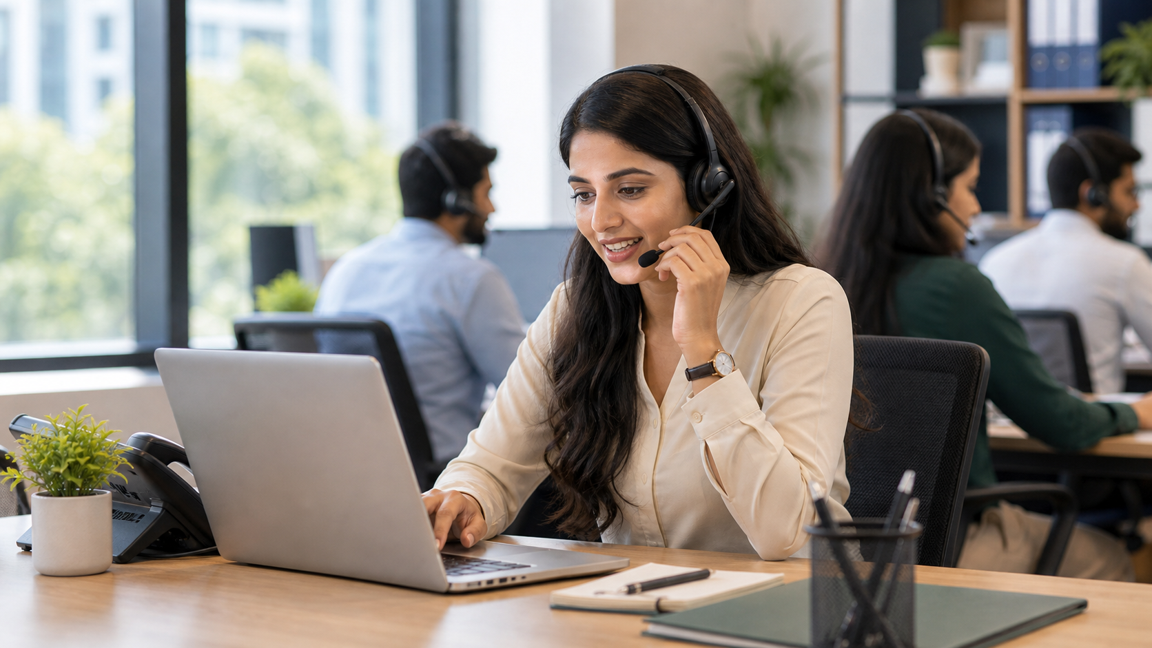 Customer service support for financial inquiries