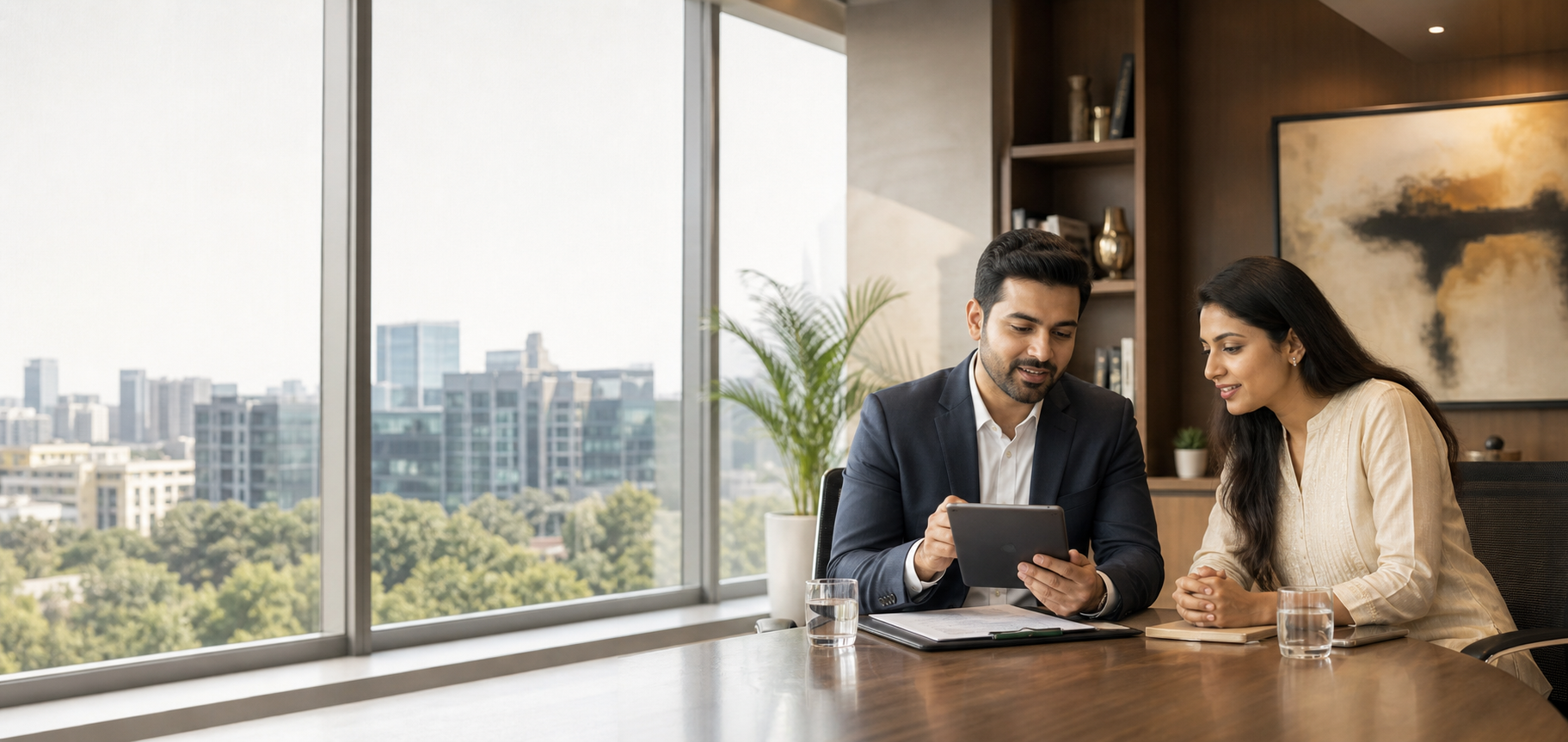 Digital loan application workspace